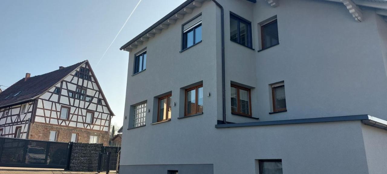 Grosse Tolle 4 Zimmer Ferienwohnung Im Herzen Des Odenwaldes Moerlenbach Exterior photo